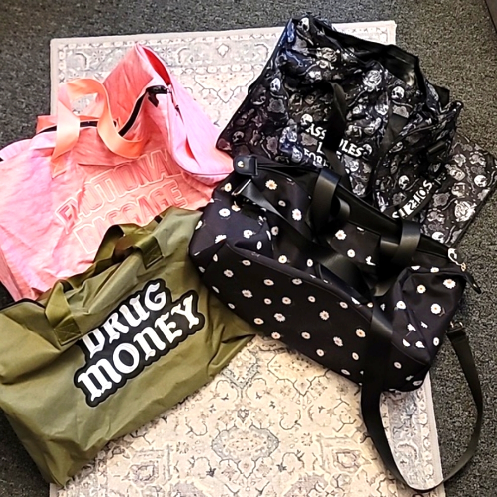 Assorted duffel bags Buy 1 or All